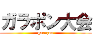 ガラポン大会 (garapon)