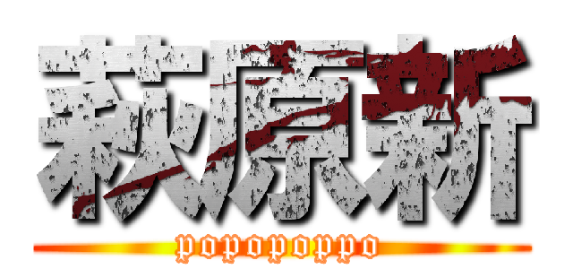 萩原新 (popopoppo)