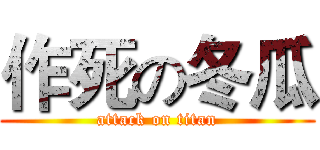 作死の冬瓜 (attack on titan)