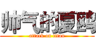 帅气的夏鸥 (attack on titan)