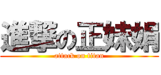 進撃の正妹娟 (attack on titan)