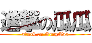 進撃の瓜瓜 (attack on WengMao)