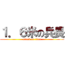 １．６米の兵長 (attack on titan)