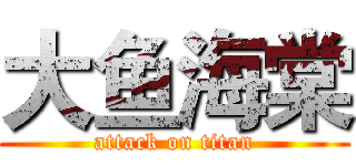 大鱼海棠 (attack on titan)