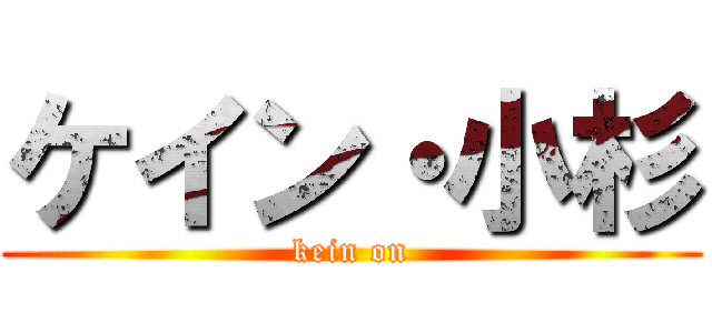 ケイン・小杉 (kein on)