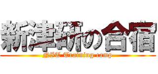 新津研の合宿 (NIT Training camp)