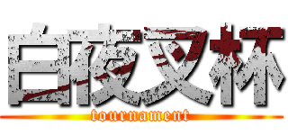 白夜叉杯 (tournament)