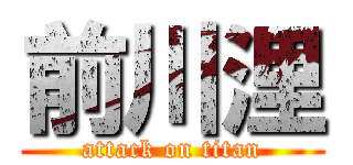 前川浬 (attack on titan)