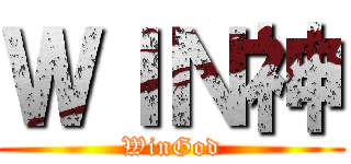ＷＩＮ神 (WinGod)