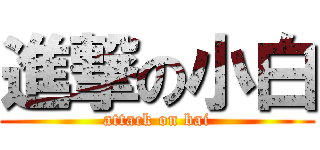 進撃の小白 (attack on bai)