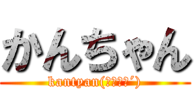 かんちゃん (kantyan(｀･ω･´))