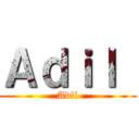 Ａｄｉｌ  (Adil)