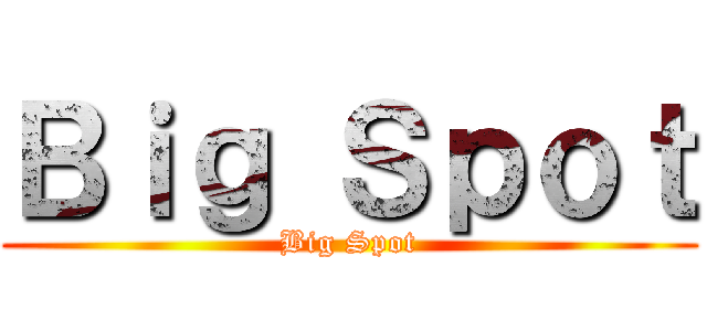 Ｂｉｇ Ｓｐｏｔ (Big Spot)