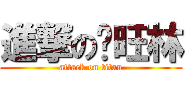 進撃の赵旺林 (attack on titan)