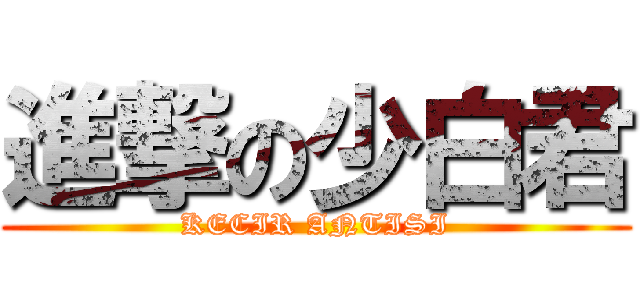 進撃の少白君 (KECIR ANTISI)