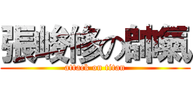 張峻修の帥氣 (attack on titan)