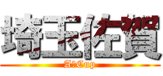 埼玉佐賀 (AーCup)