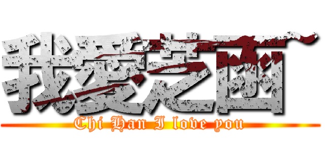我愛芝函~ (Chi Han I love you)