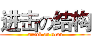 进击の结构 (attack on titan)