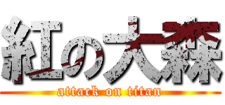 紅の大森 (attack on titan)