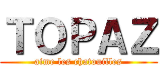 ＴＯＰＡＺ (aime les chatouilles)