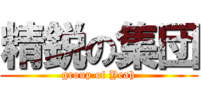 精鋭の集団 (group of Yeah)