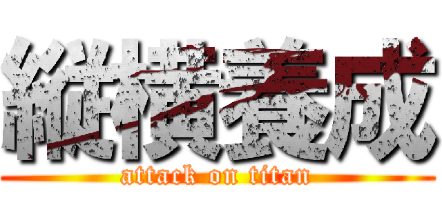 縦横養成 (attack on titan)