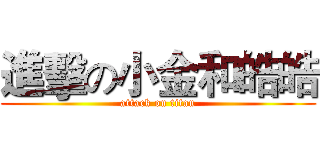 進擊の小金和皓皓 (attack on titan)