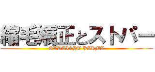 縮毛矯正とストパー (STRAIGHT PARMA)