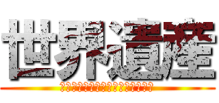 世界遺産 (ｲｪｰｰｰｰｰｰｰｰｰｰｰｰｰｰ)