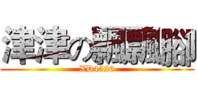 津津の飄飄腳 (XD4526)