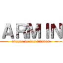 ＡＲＭＩＮ (ataque de los titanes)