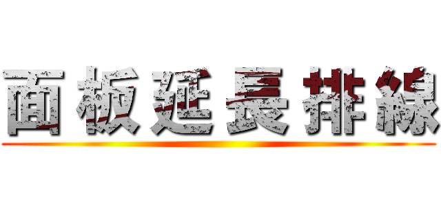 面 板 延 長 排 線 ()