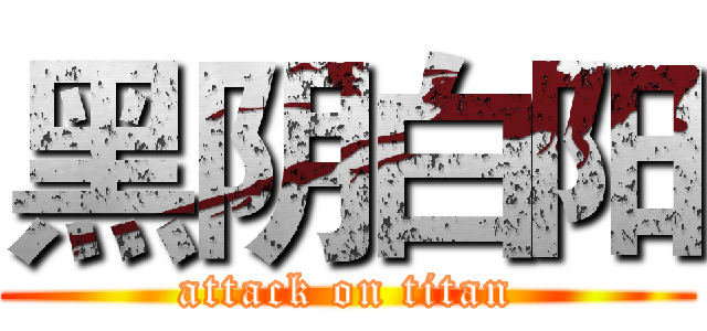 黑阴白阳 (attack on titan)