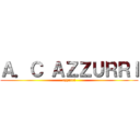 Ａ．Ｃ ＡＺＺＵＲＲＩ (azzurri)