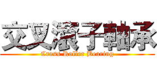 交叉滾子軸承 (Cross Roller Bearing)
