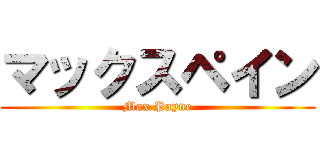 マックスペイン (Max Payne)