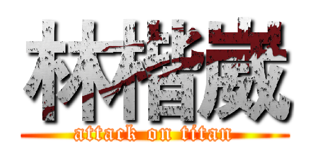 林楷崴 (attack on titan)