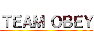 ＴＥＡＭ ＯＢＥＹ ()