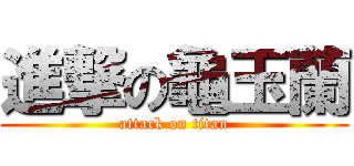 進撃の龜玉蘭 (attack on titan)