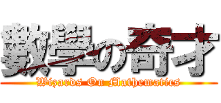 數學の奇才 (Wizards On Mathematics)