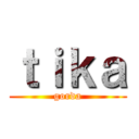ｔｉｋａ (gorda)