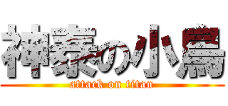 神泰の小鳥 (attack on titan)