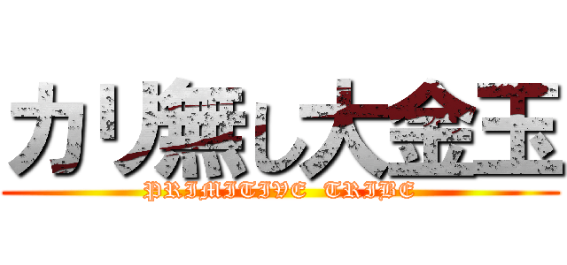 カリ無し大金玉 (PRIMITIVE  TRIBE)
