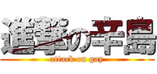 進撃の辛島 (attack on gay)