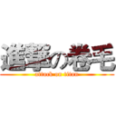 進撃の卷毛 (attack on titan)