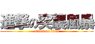 進撃の突襲風暴 (attack on titan)