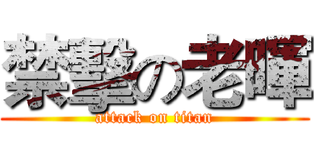 禁擊の老暉 (attack on titan)