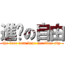 進擊の自由 (the free dom beae for blue sky)