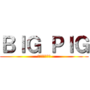 ＢＩＧ ＰＩＧ (はやと大きい豚)